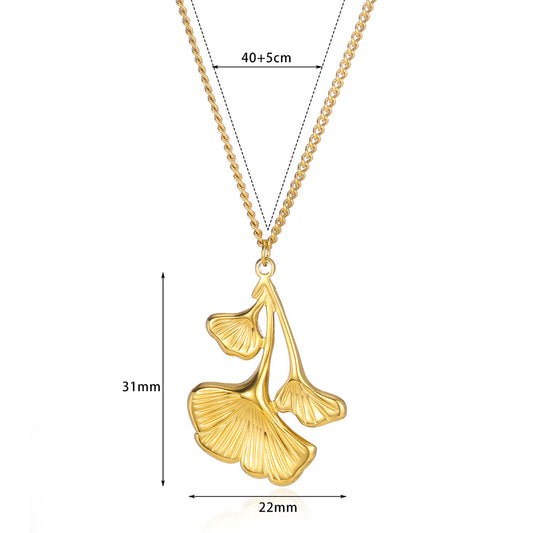 Collar inox chapado 186