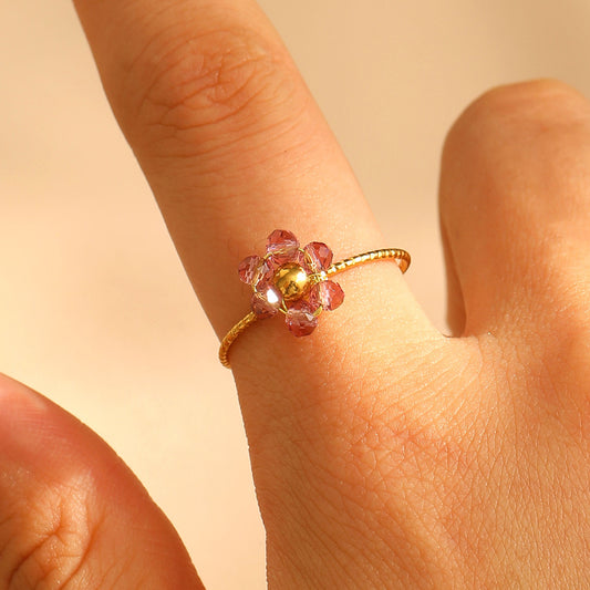 Anillo inox chapado 154