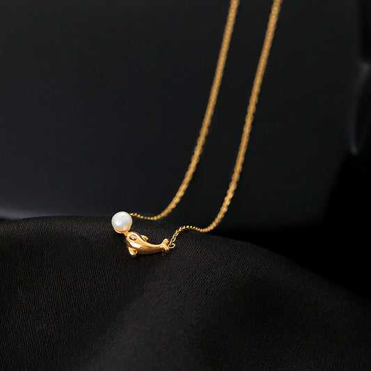 Collar inox chapado 162
