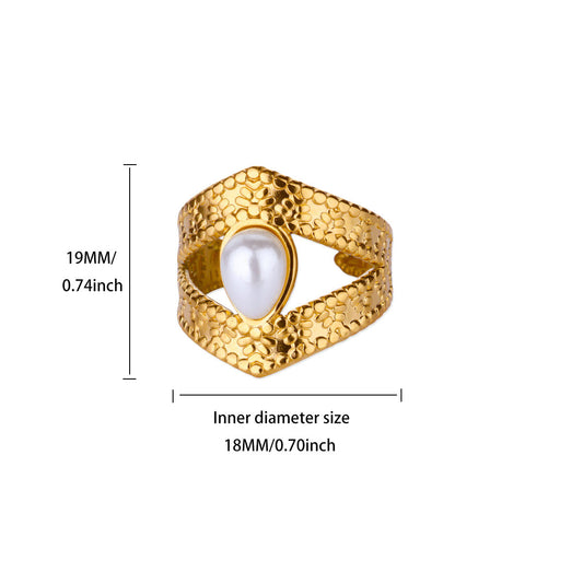Anillos inox chapado 252
