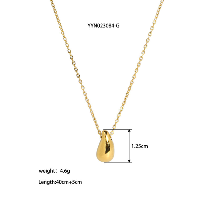 Collar inox, chapado 31