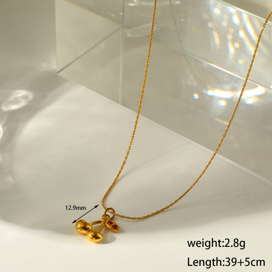 Collar inox chapado 327