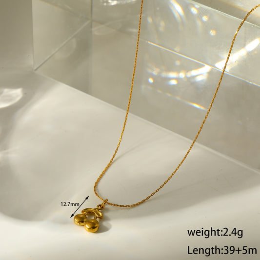 Collar inox chapado 326