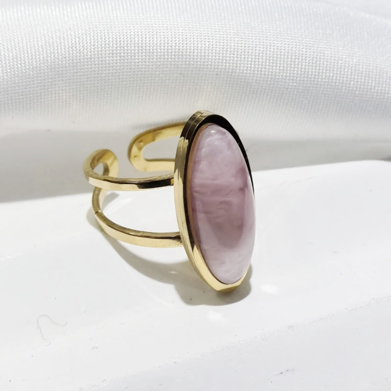 Anillo inox chapado 127