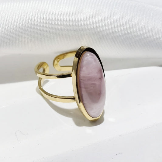 Anillo inox chapado 127