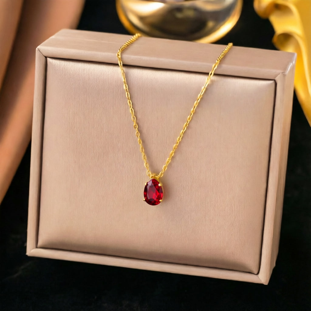 Collar inox chapado 319