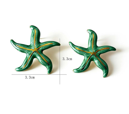 Aretes inox chapado 382