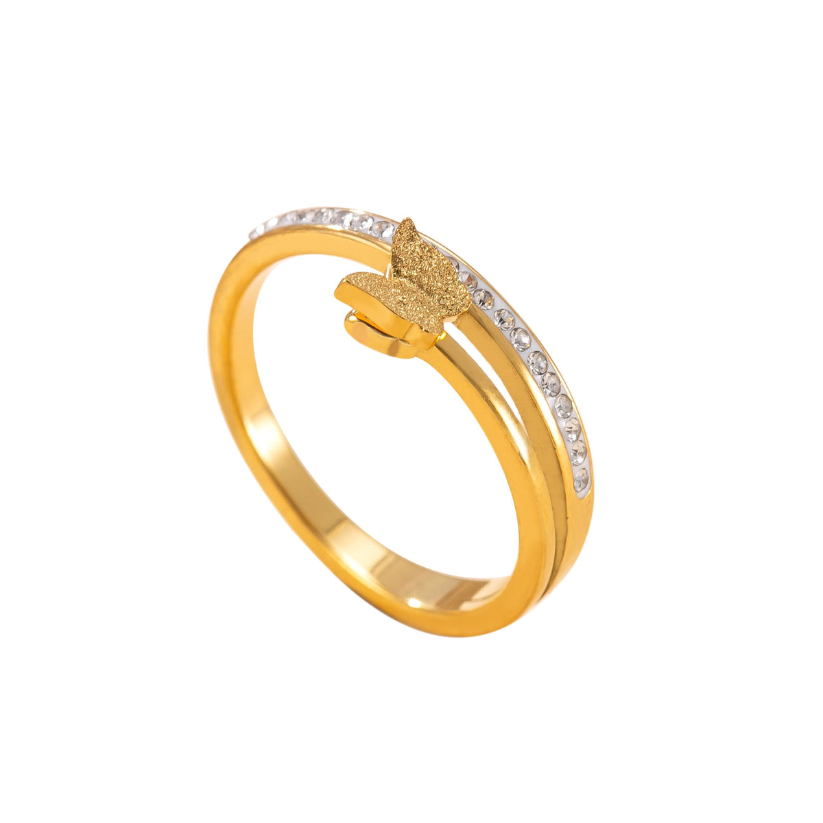 Anillos inox chapado 305 (Talla 6)