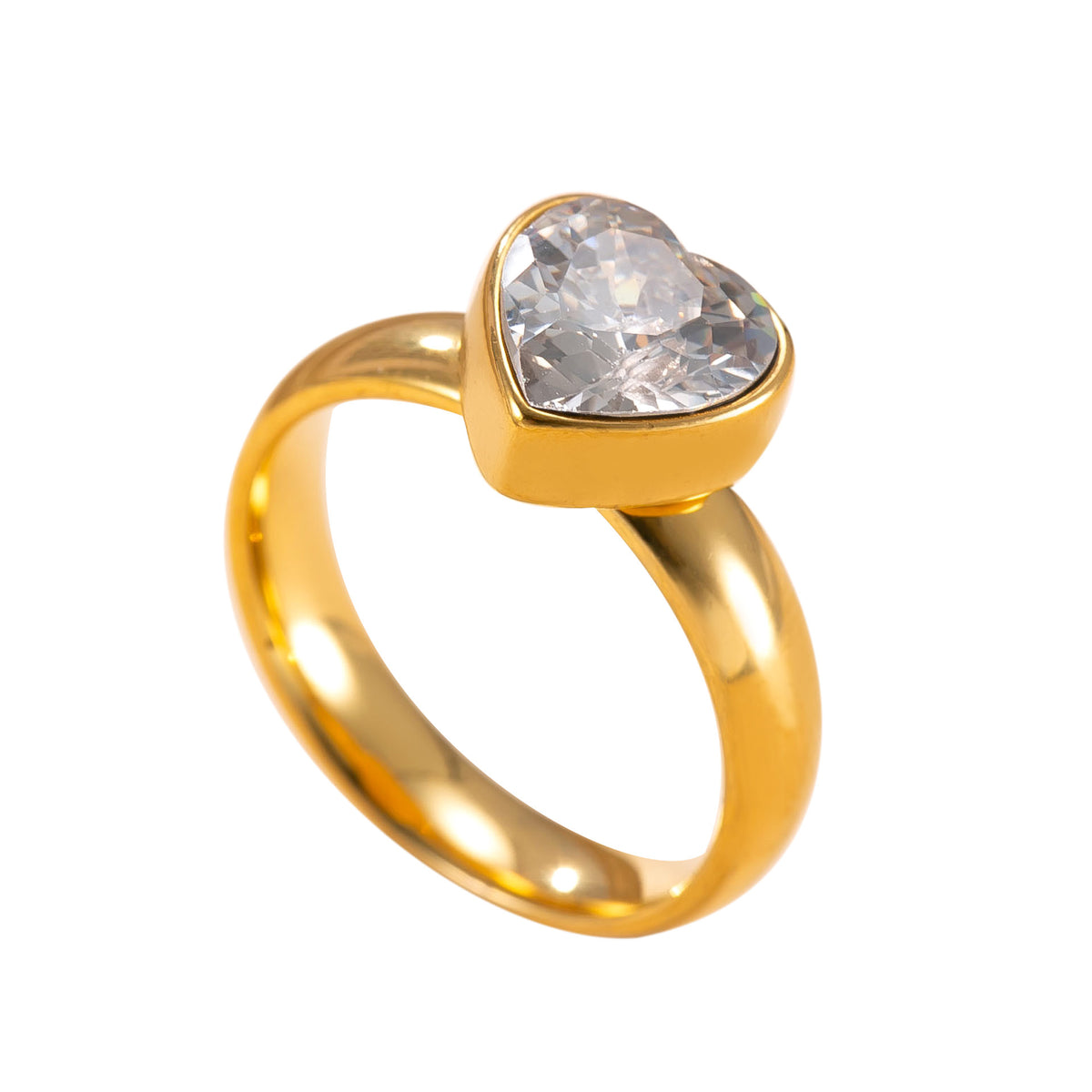 Anillos inox chapado 307 (Talla 7)