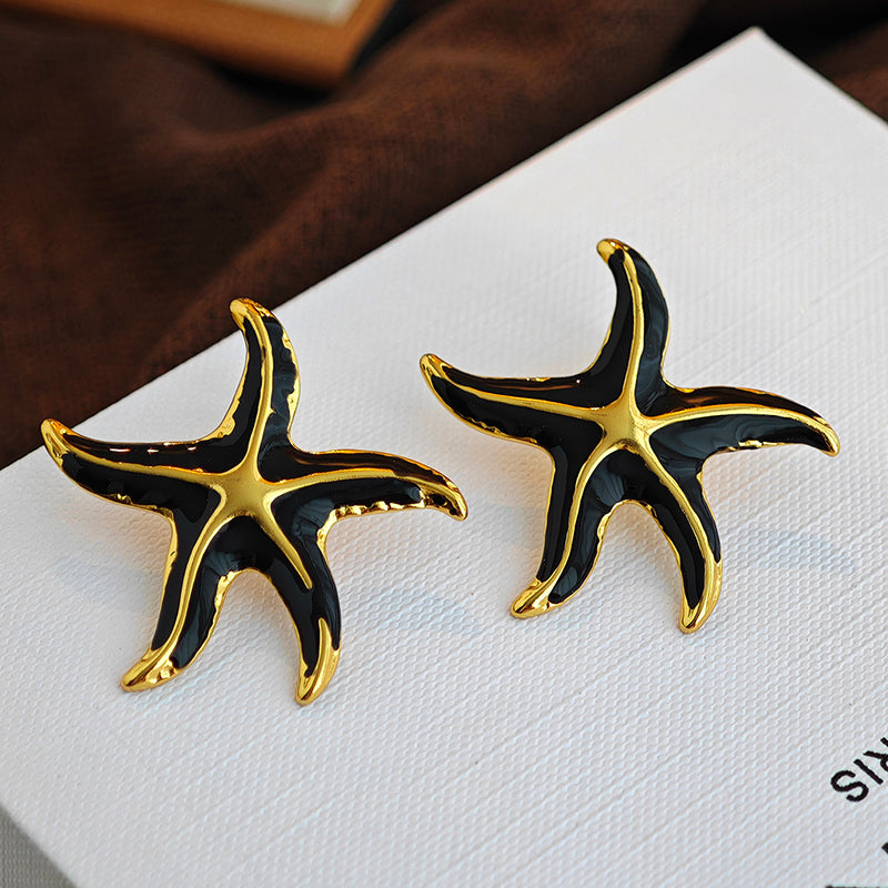 Aretes inox chapado 386