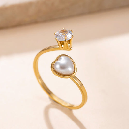Anillo inox chapado 132