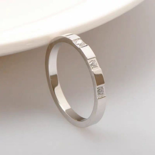 Anillos inox chapado 214 (Talla 6)