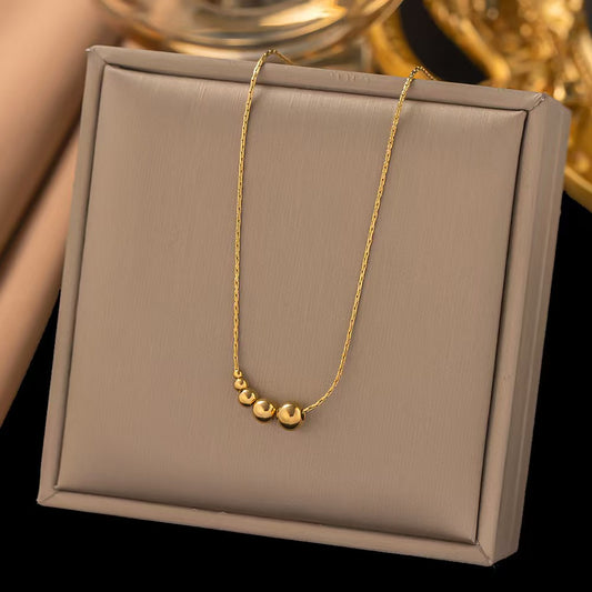 Collar inox chapado 253