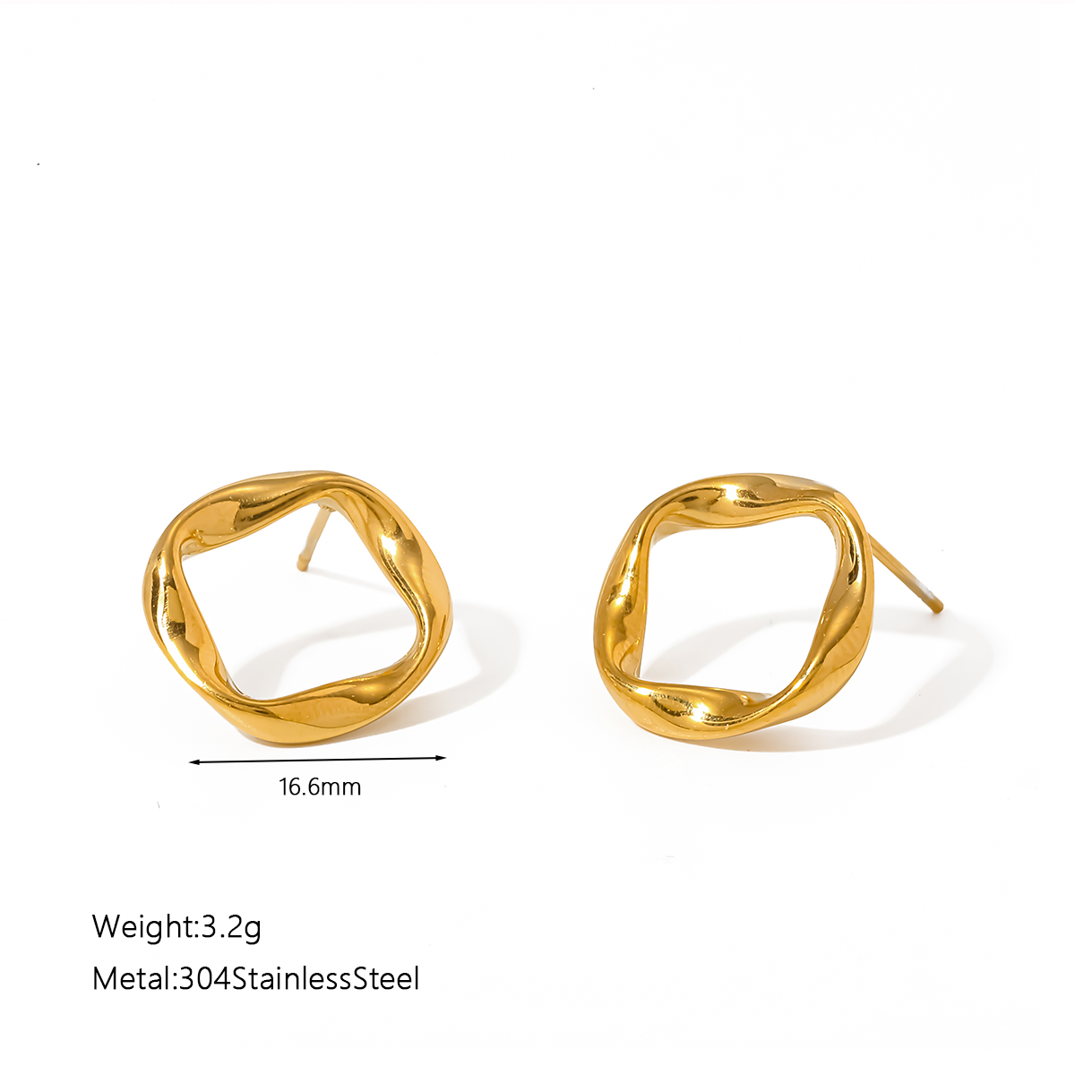 Aretes Inox 663