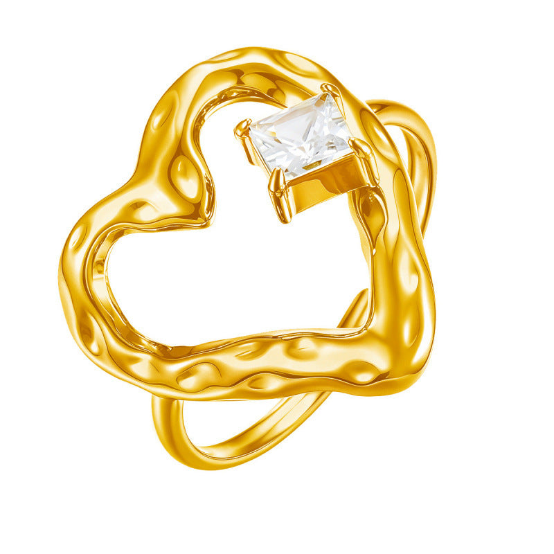 Anillos inox chapado 259
