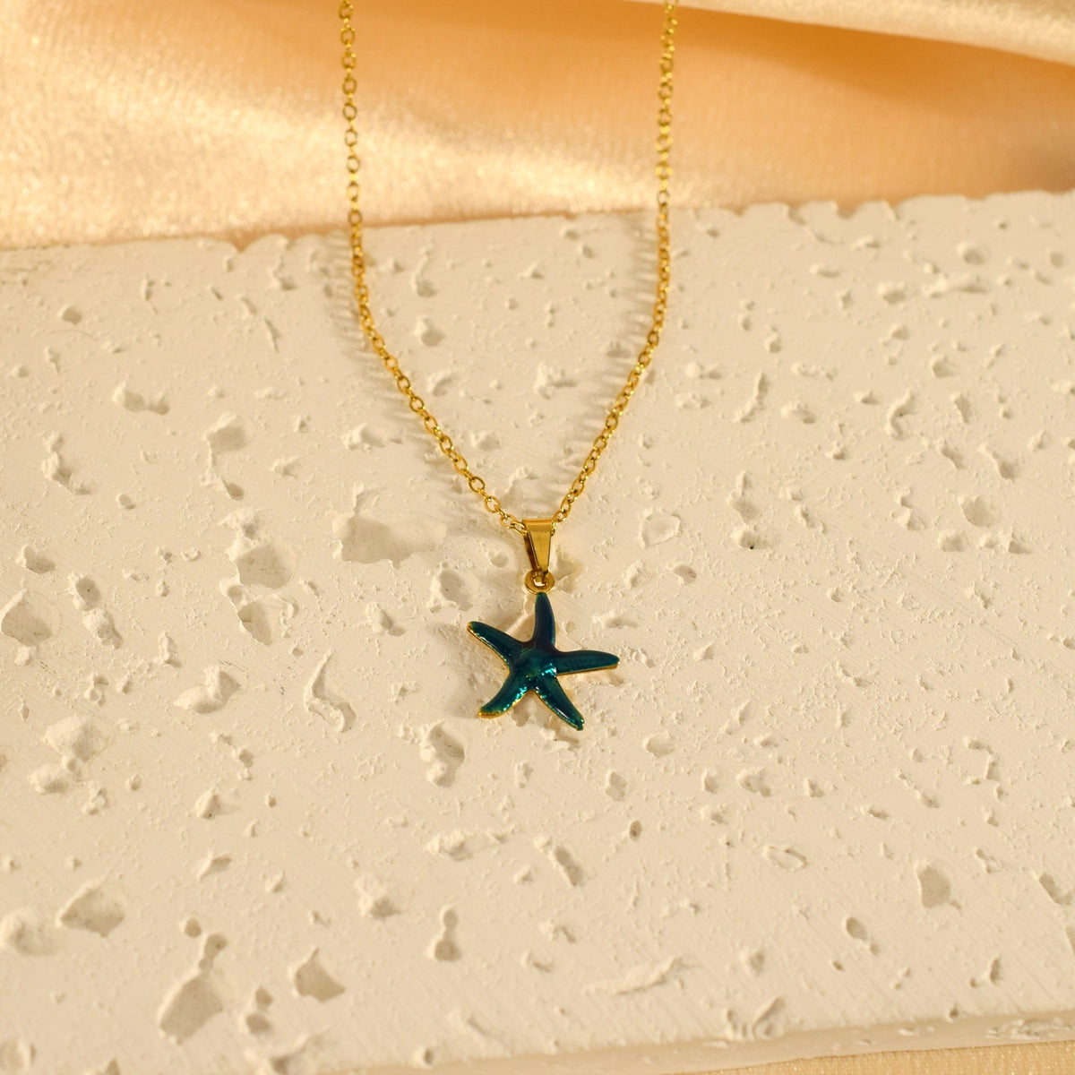 Collar inox chapado 296