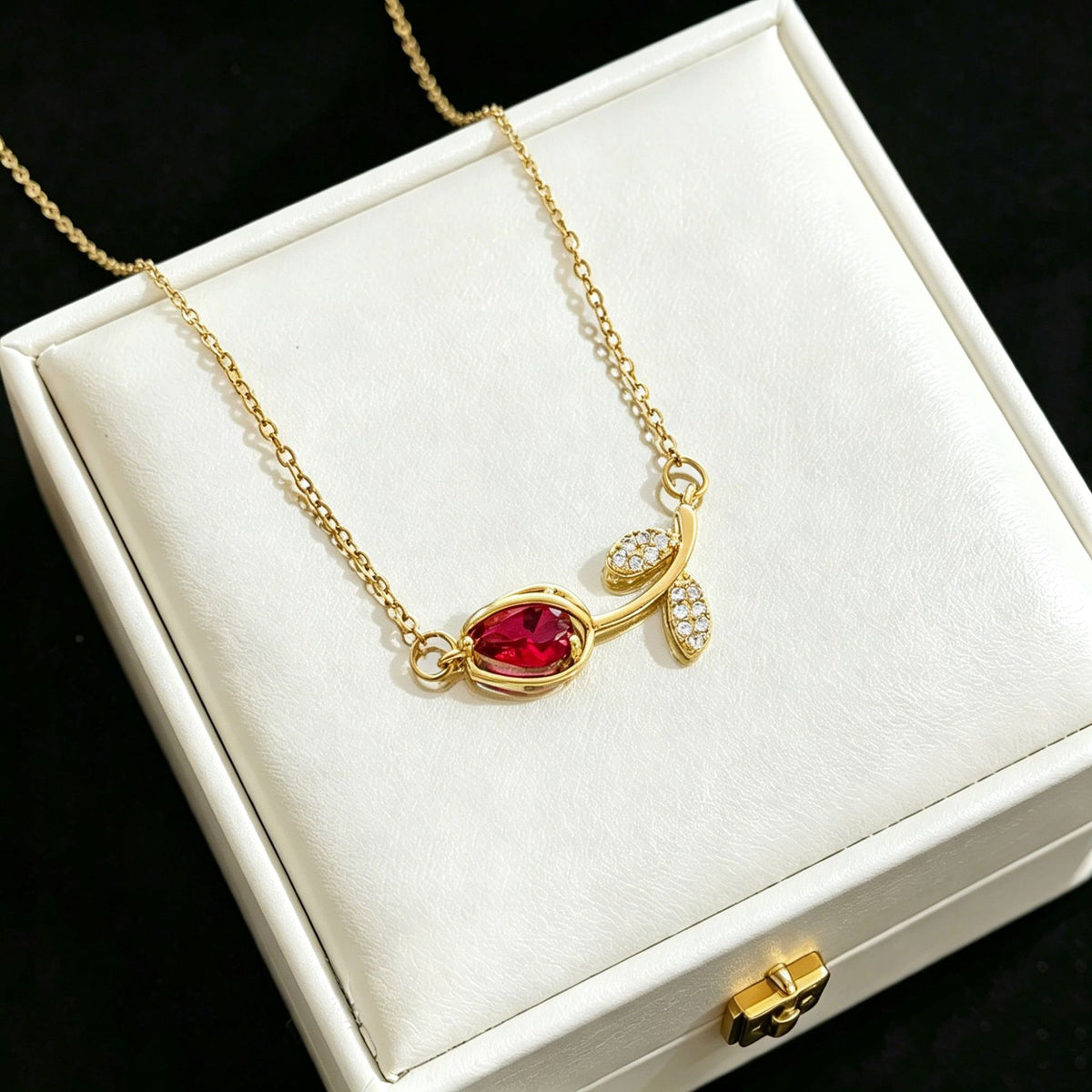 Collar inox chapado 297