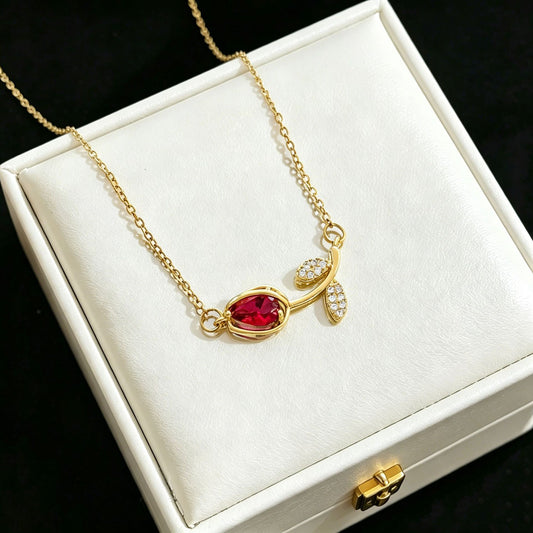 Collar inox chapado 297