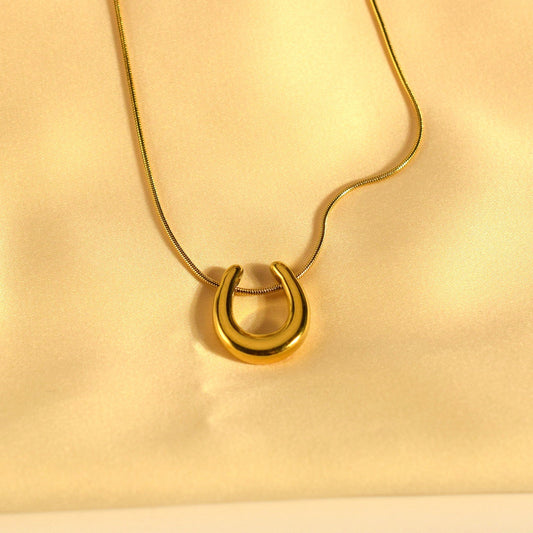 Collar inox chapado 328