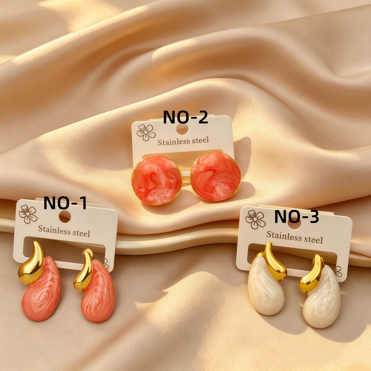 Aretes Inox 675 N°1