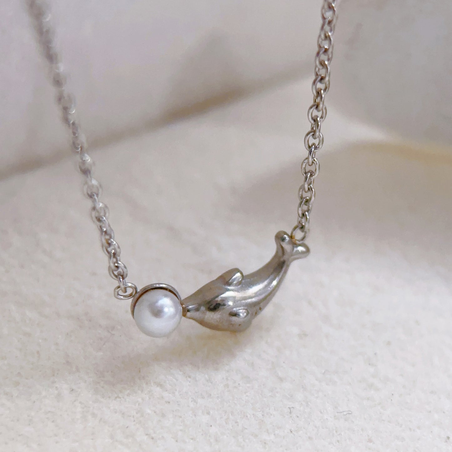 Collar inox, chapado 165