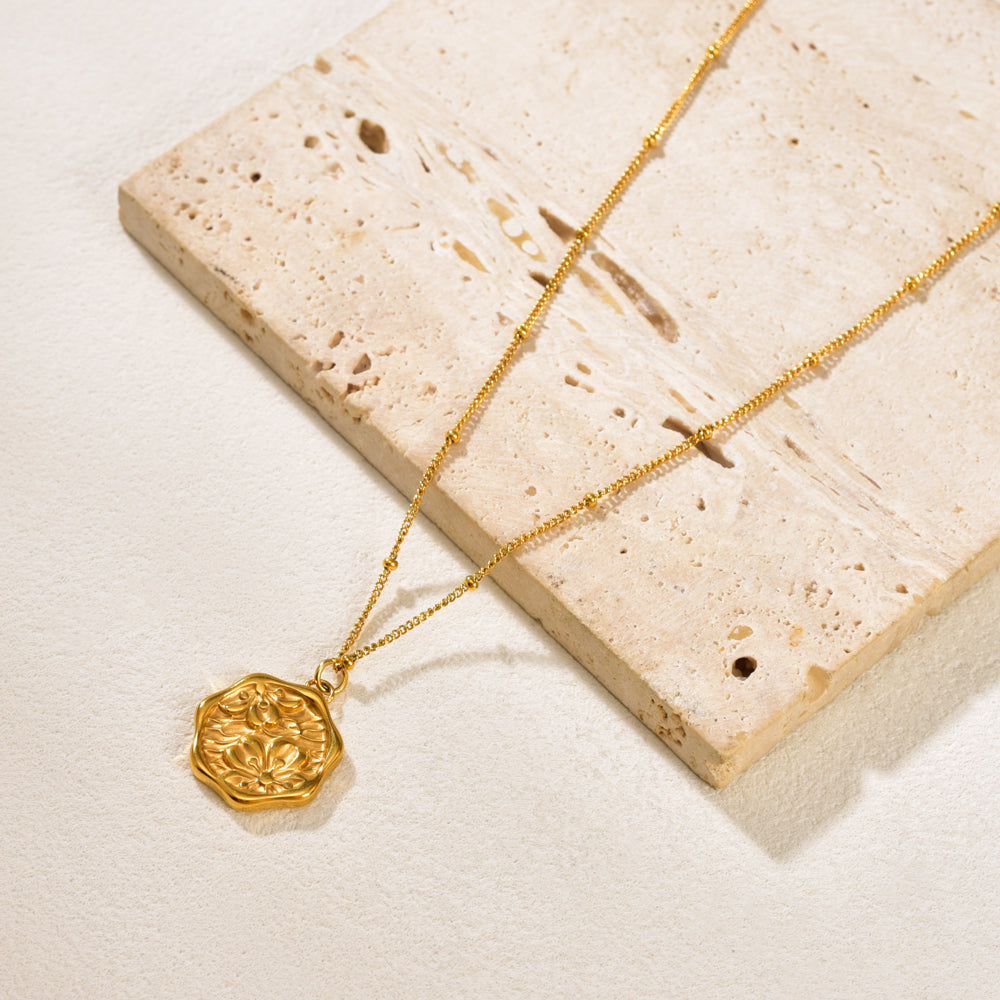 Collar inox, chapado 217