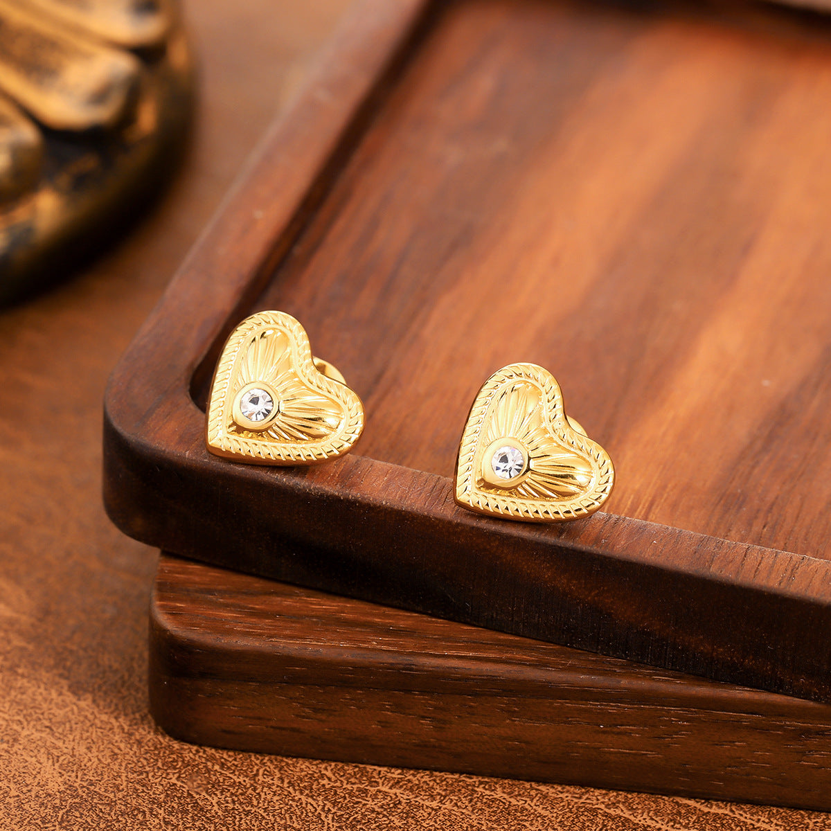 Aretes inox, chapado 167