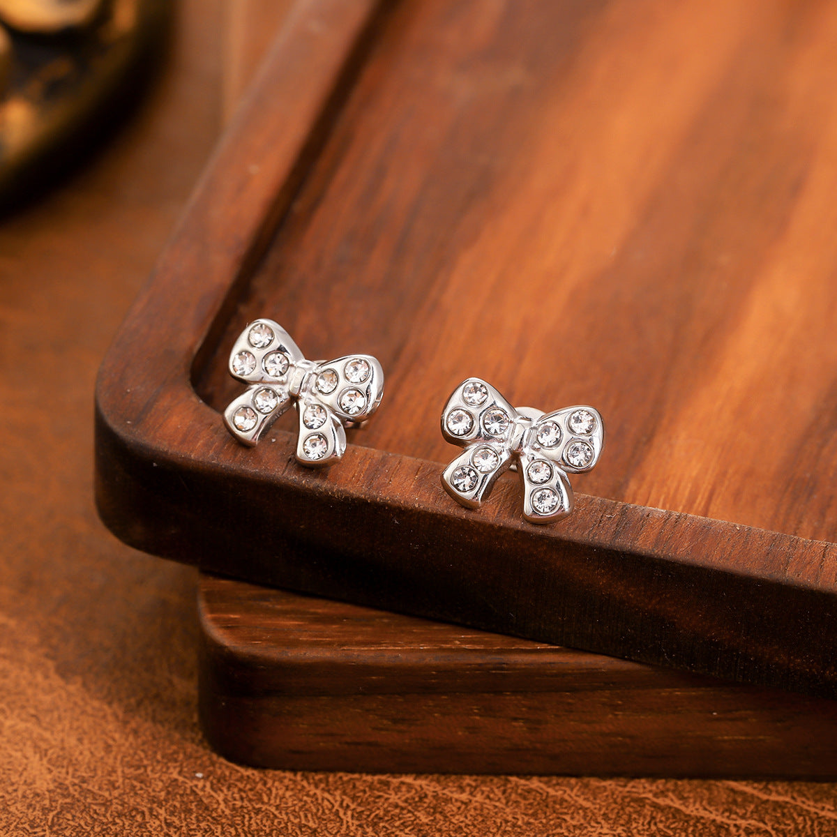 Aretes inox, chapado 170