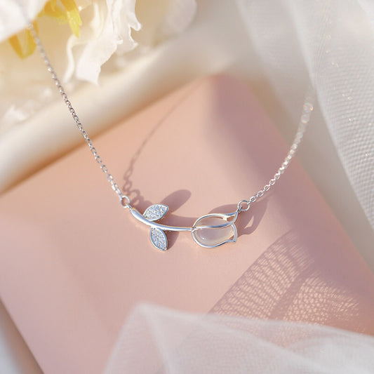 Collar inox, chapado 74