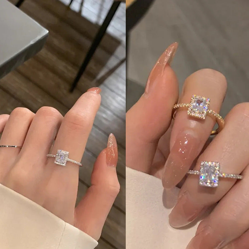 Anillo 128 plateado