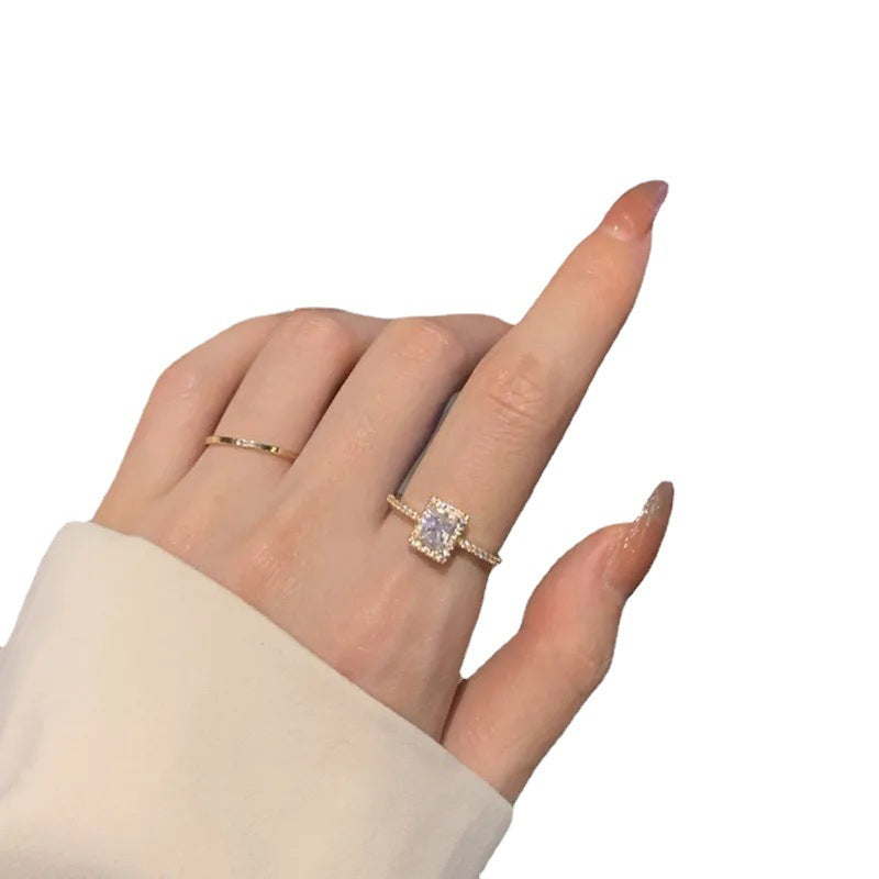 Anillo 128 plateado