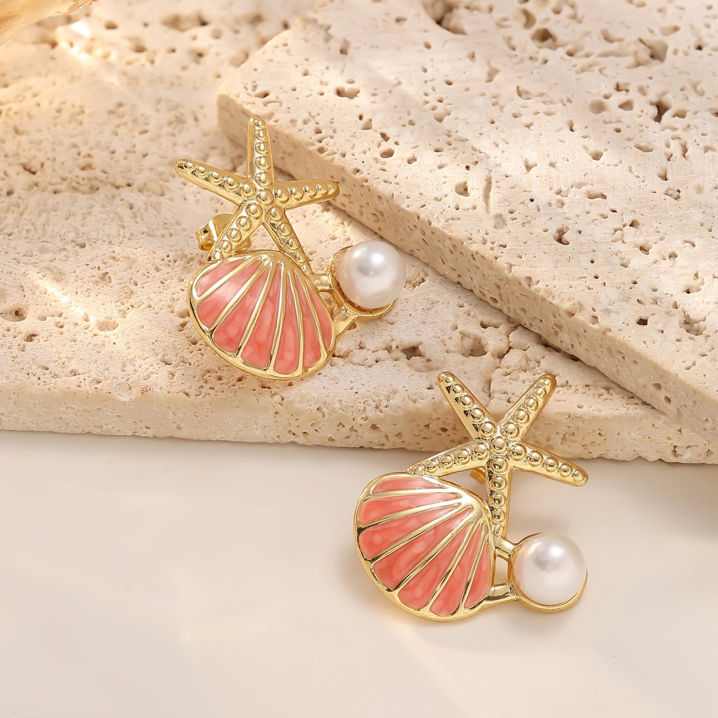 Aretes inox, chapado 227