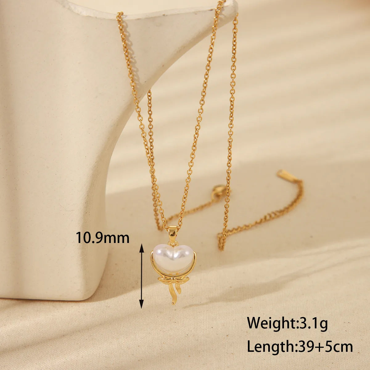 Collar inox, chapado 121