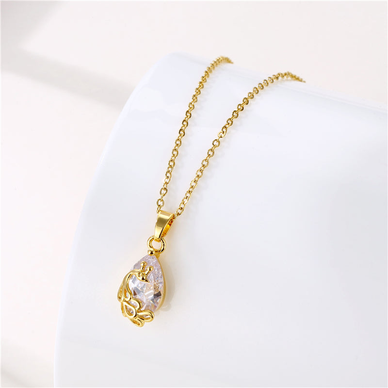 Collar inox, chapado 81