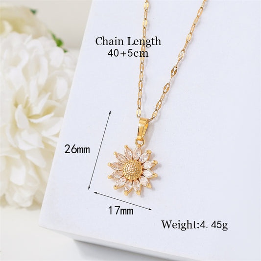 Collar inox, chapado 111