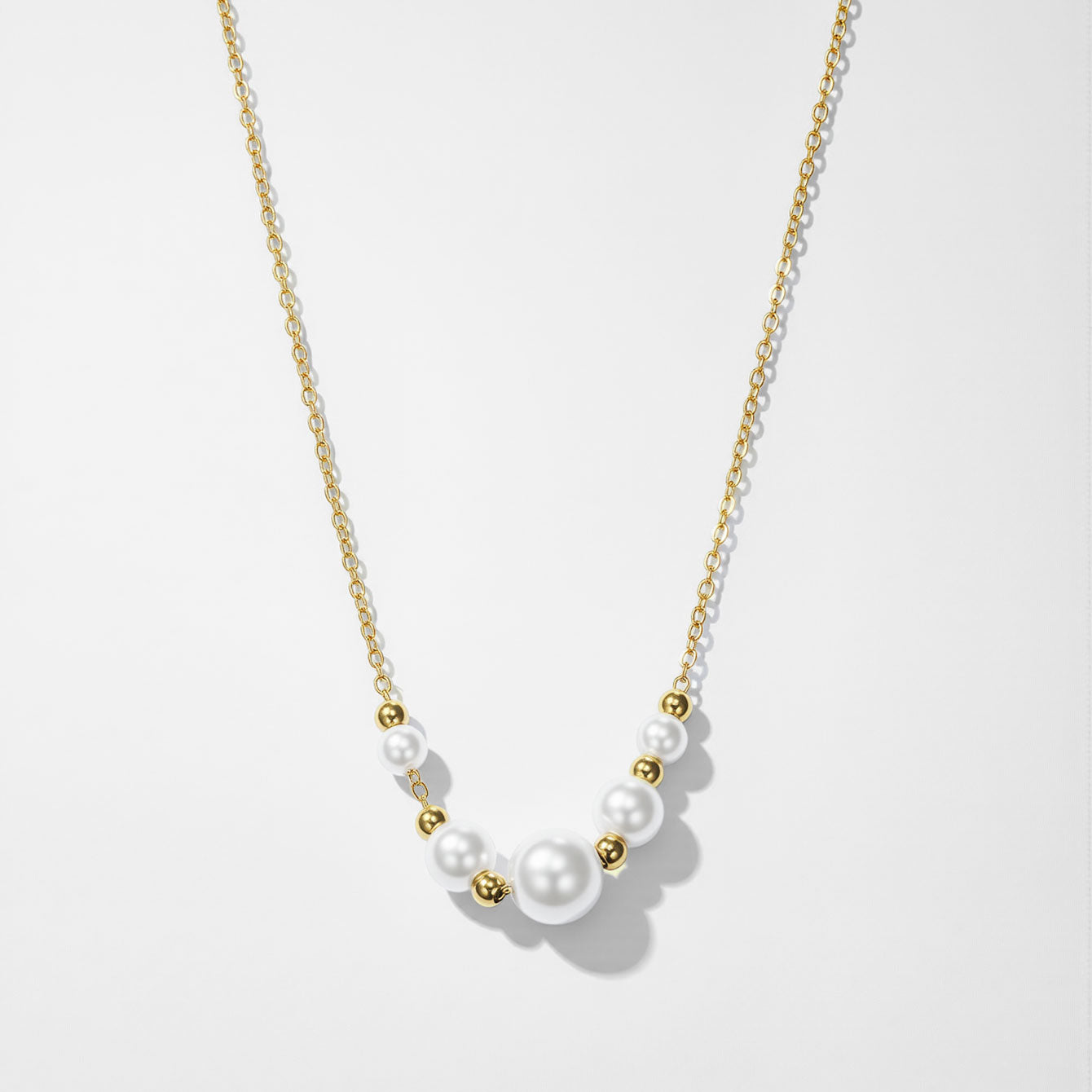 Collar inox, chapado 84