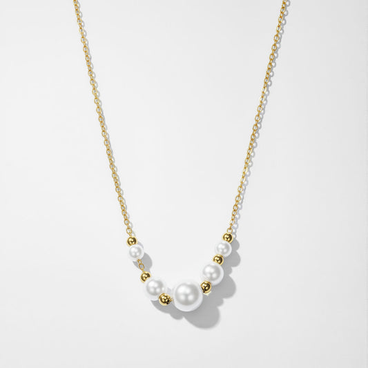 Collar inox, chapado 84
