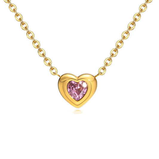 Collar inox, chapado 105