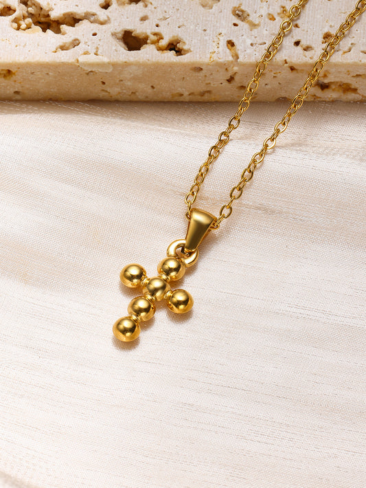 Collar inox, chapado 70