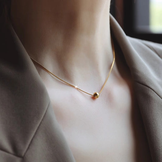 Collar inox, chapado 115