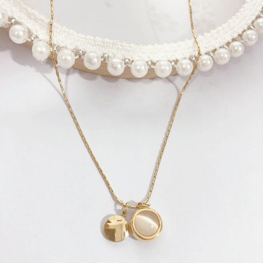 Collar inox, chapado 71