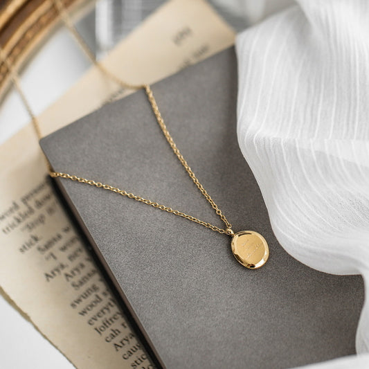 Collar inox, chapado 54