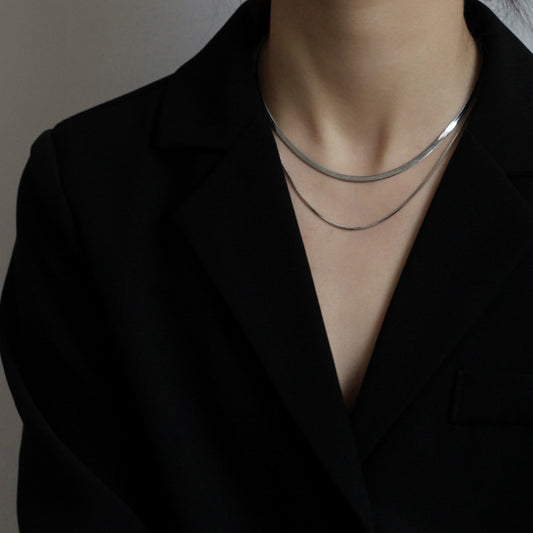 Collar inox, chapado 56