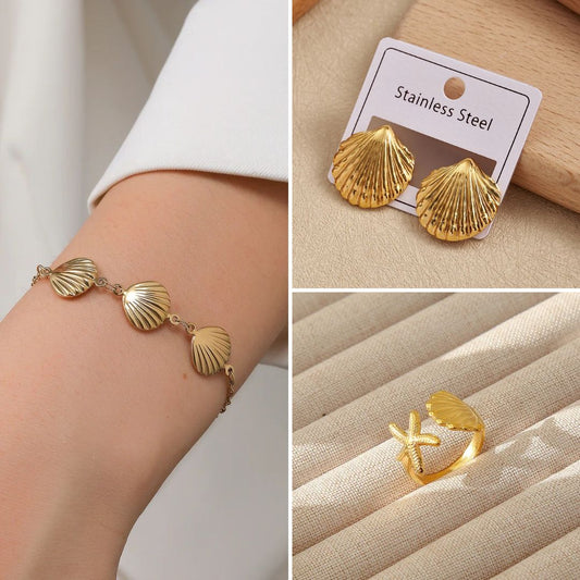 Kit Sorpresa 3 piezas: aretes + pulsera + anillo