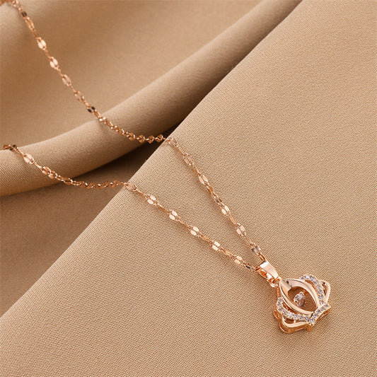 Collar inox, chapado 30
