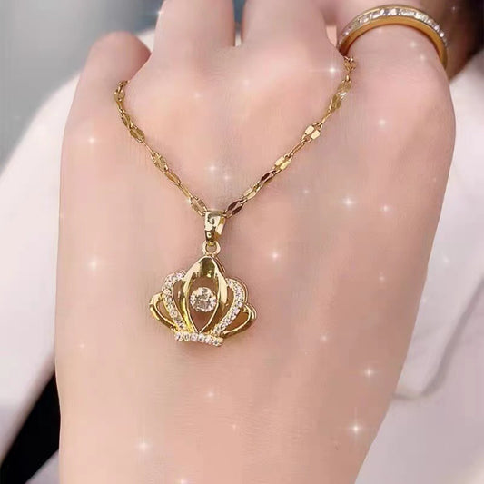 Collar inox, chapado 28