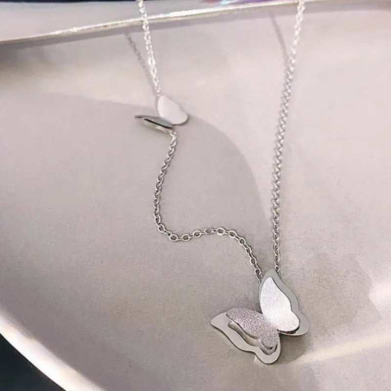 Collar inox, chapado 134