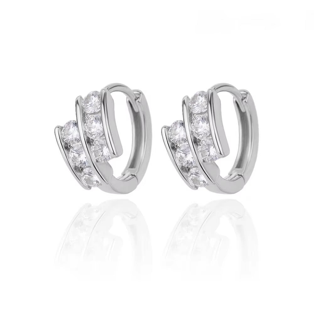 Aretes 1202 plateada