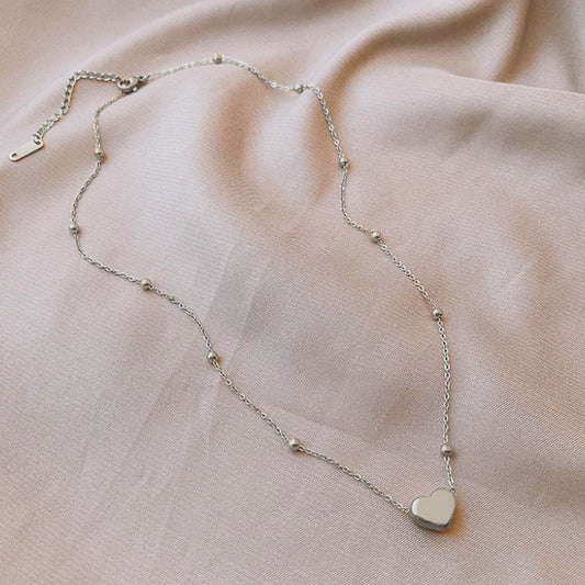 Collar inox, chapado 77