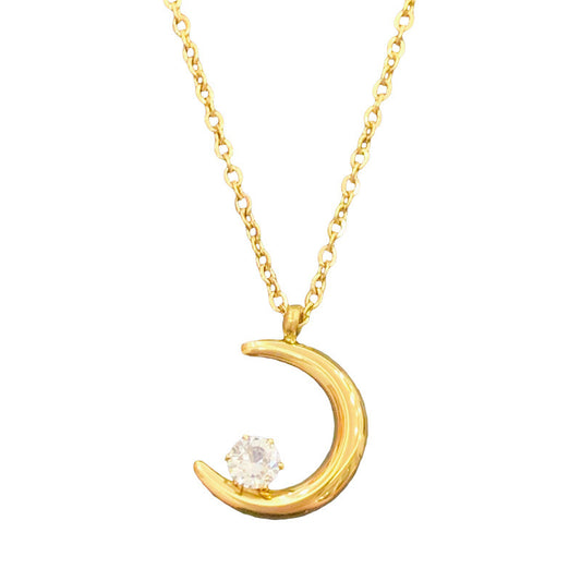 Collar inox, chapado 122
